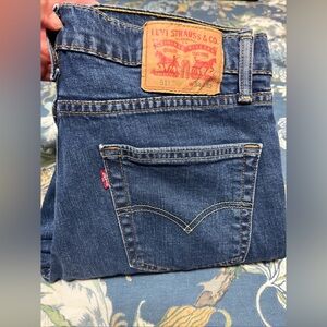 Vintage 90s Levi’s 511 Slim 34X32 Paper Tag *MEASURES 33X31* Red Tag Classic